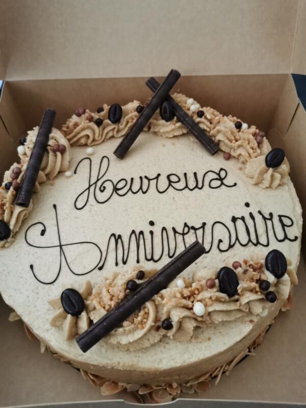 Gâteau crème au beurre moka